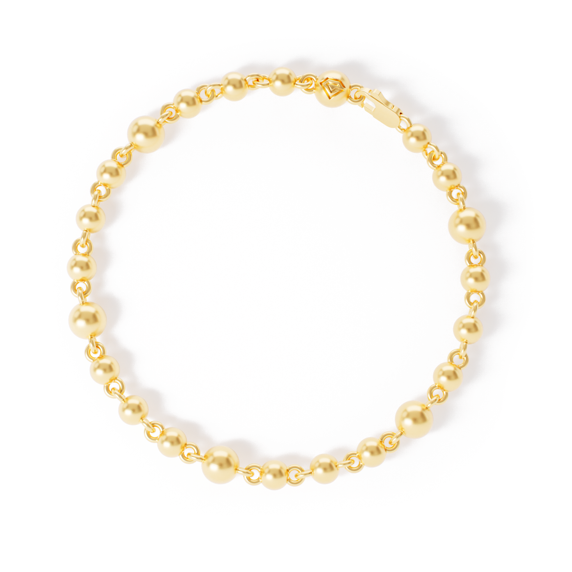 Gold Ball Bracelet