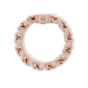 Classic Diamond Infinity Bracelet