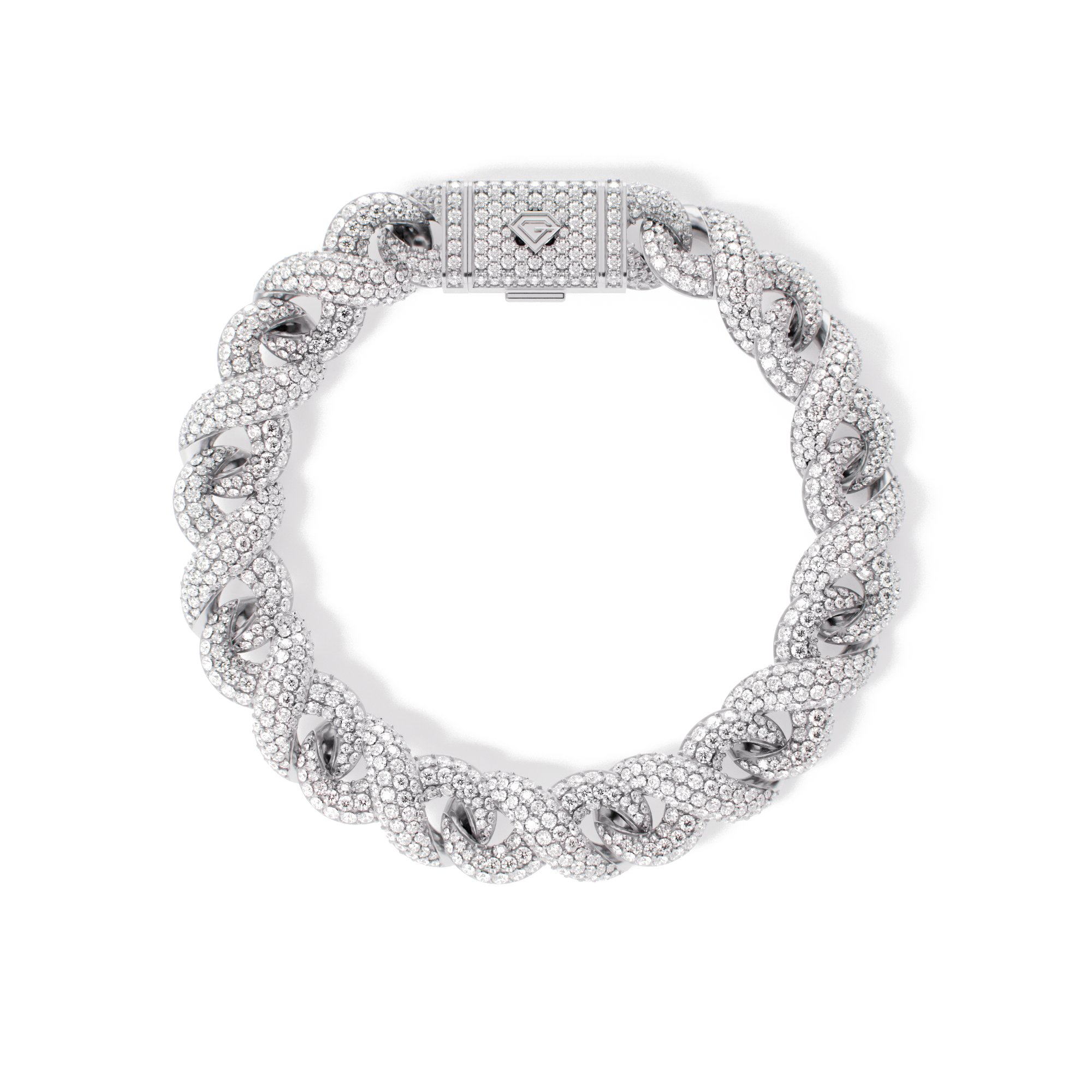 Classic Diamond Infinity Bracelet