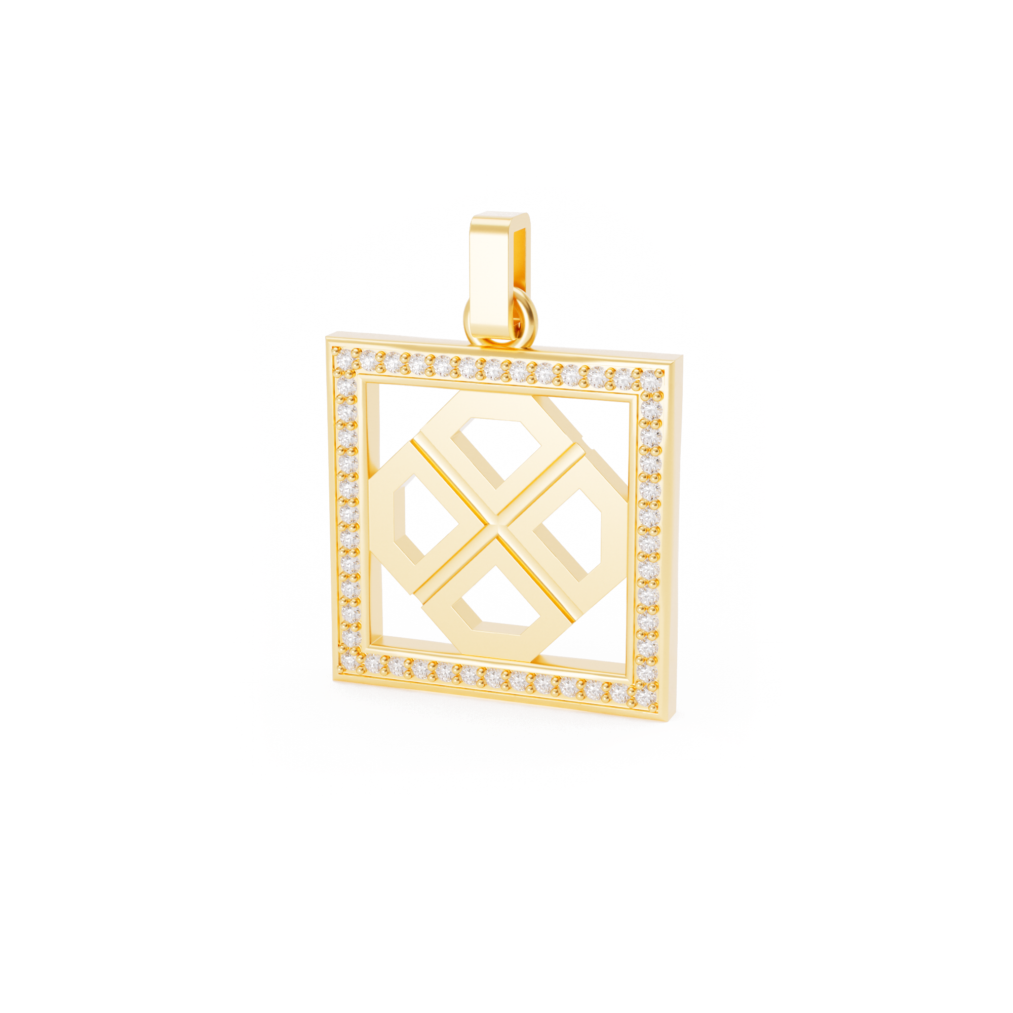 Diamond GG Signature Pendant