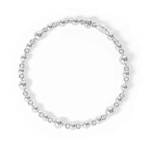 Silver Ball Bracelet