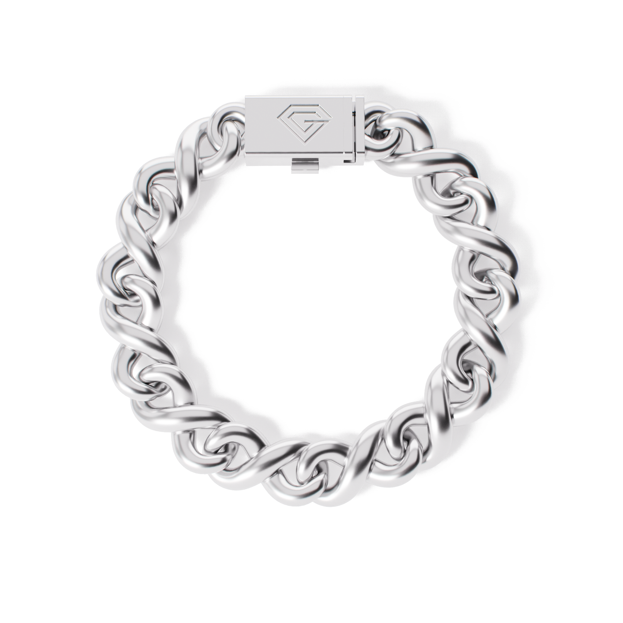 Classic Silver Infinity Bracelet