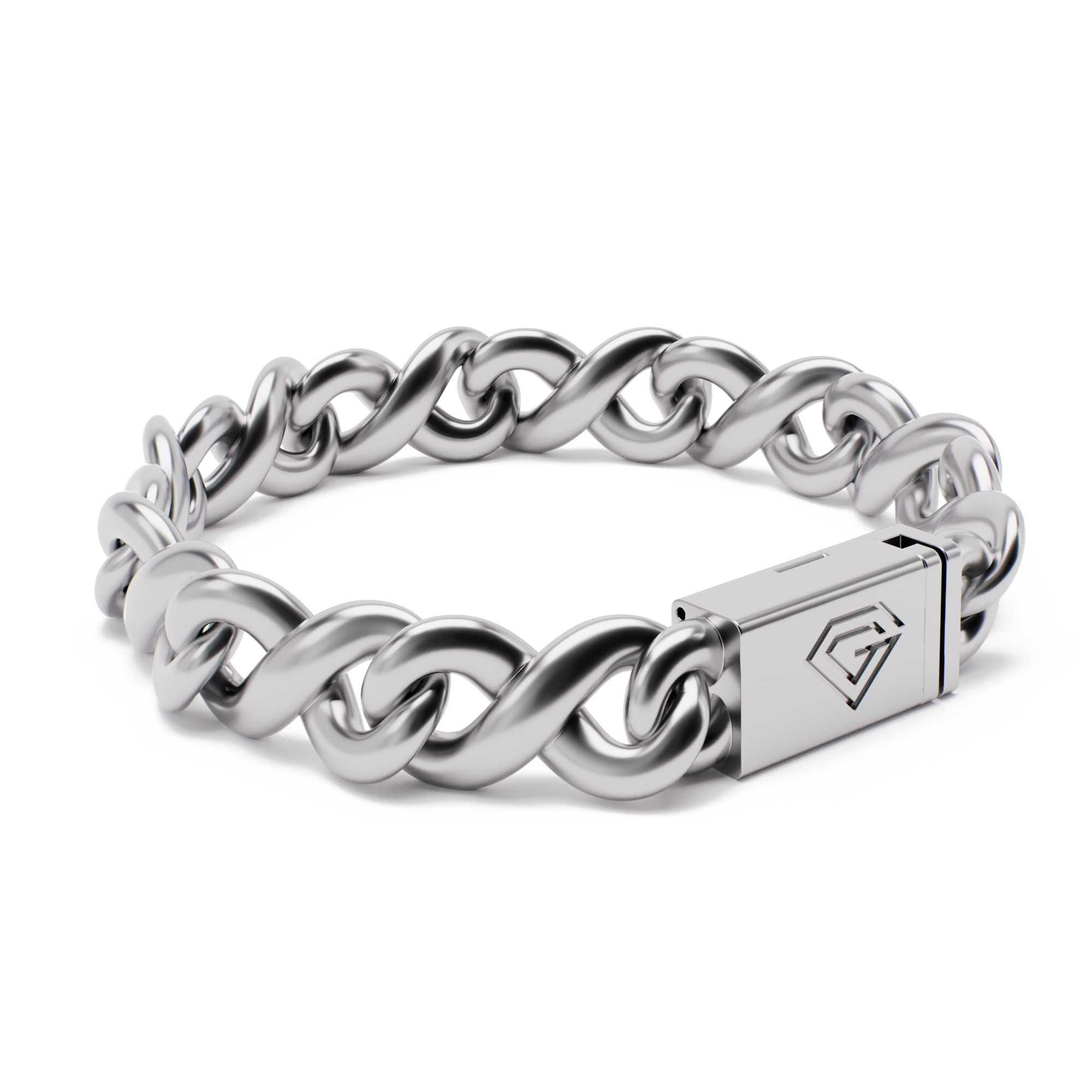 Classic Silver Infinity Bracelet