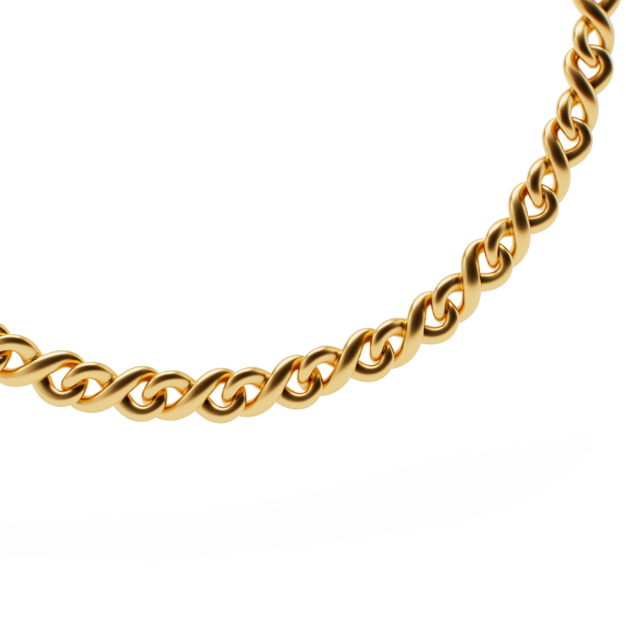 Classic Gold Infinity Chain