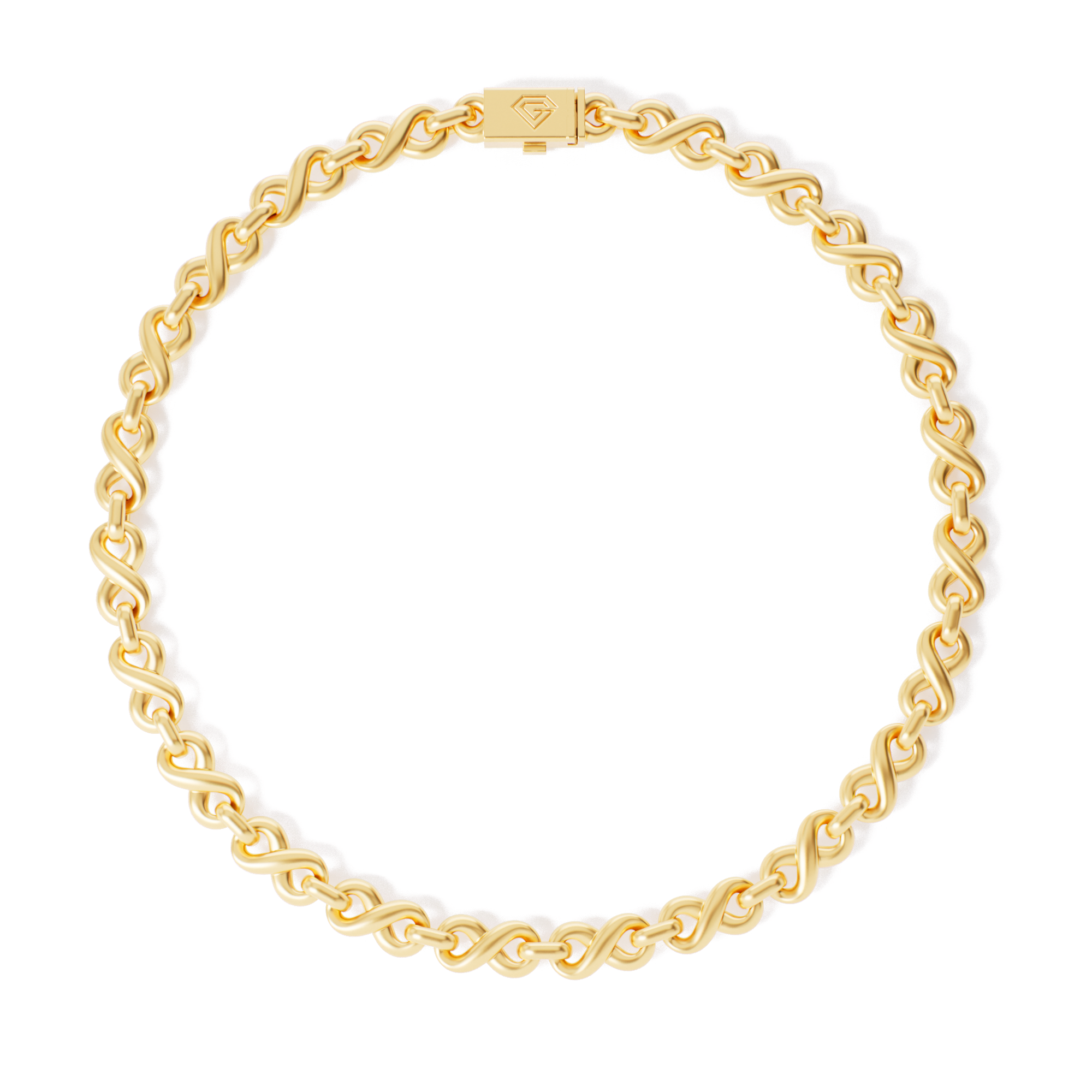 Gold Infinity Link Chain