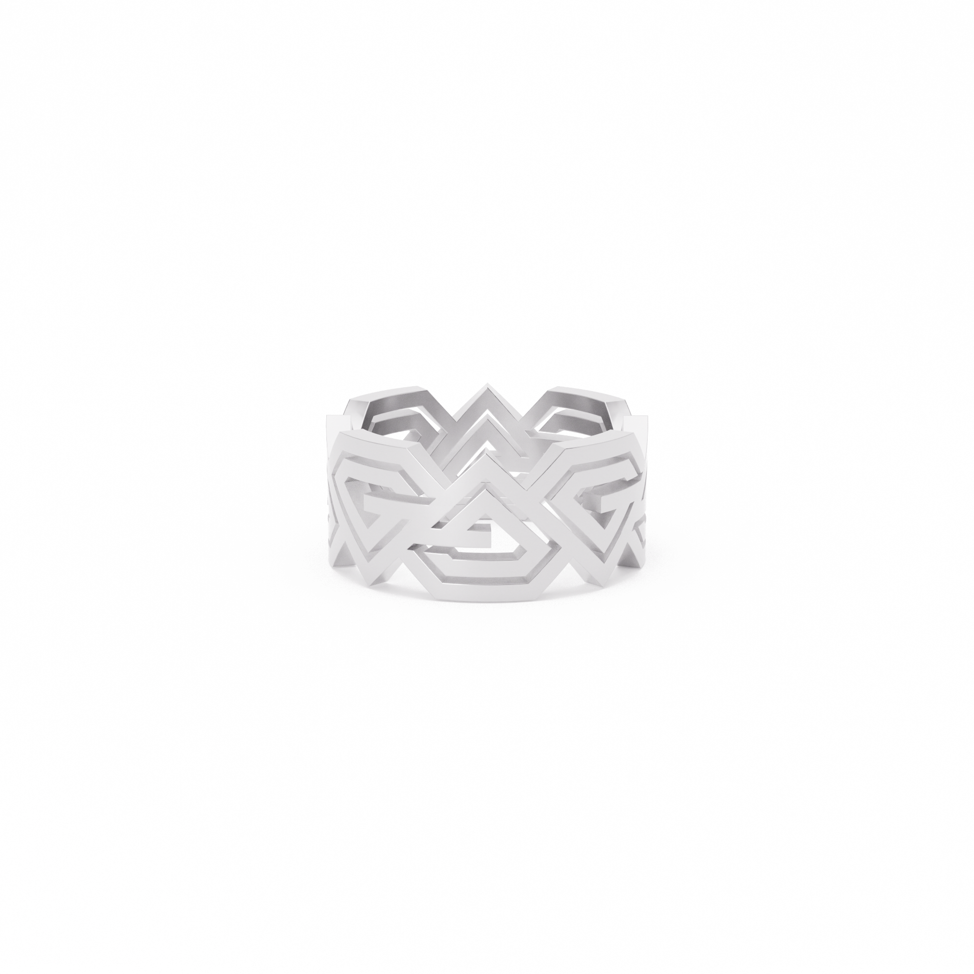 GG Logo Ring Silver