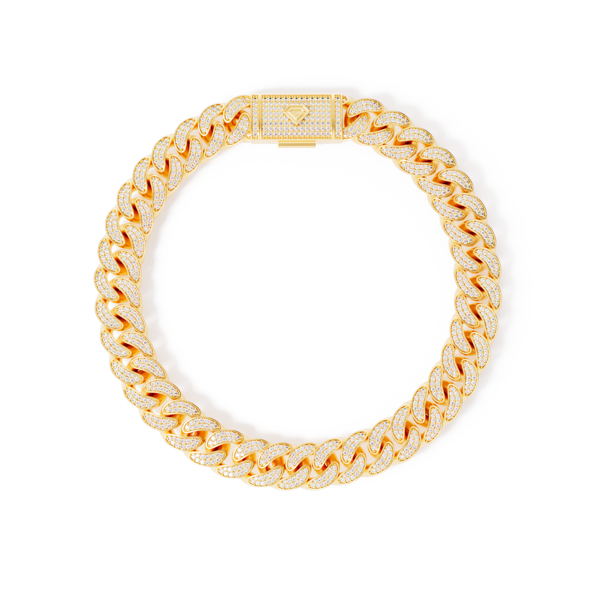 Diamond Cuban Bracelet (XLarge)