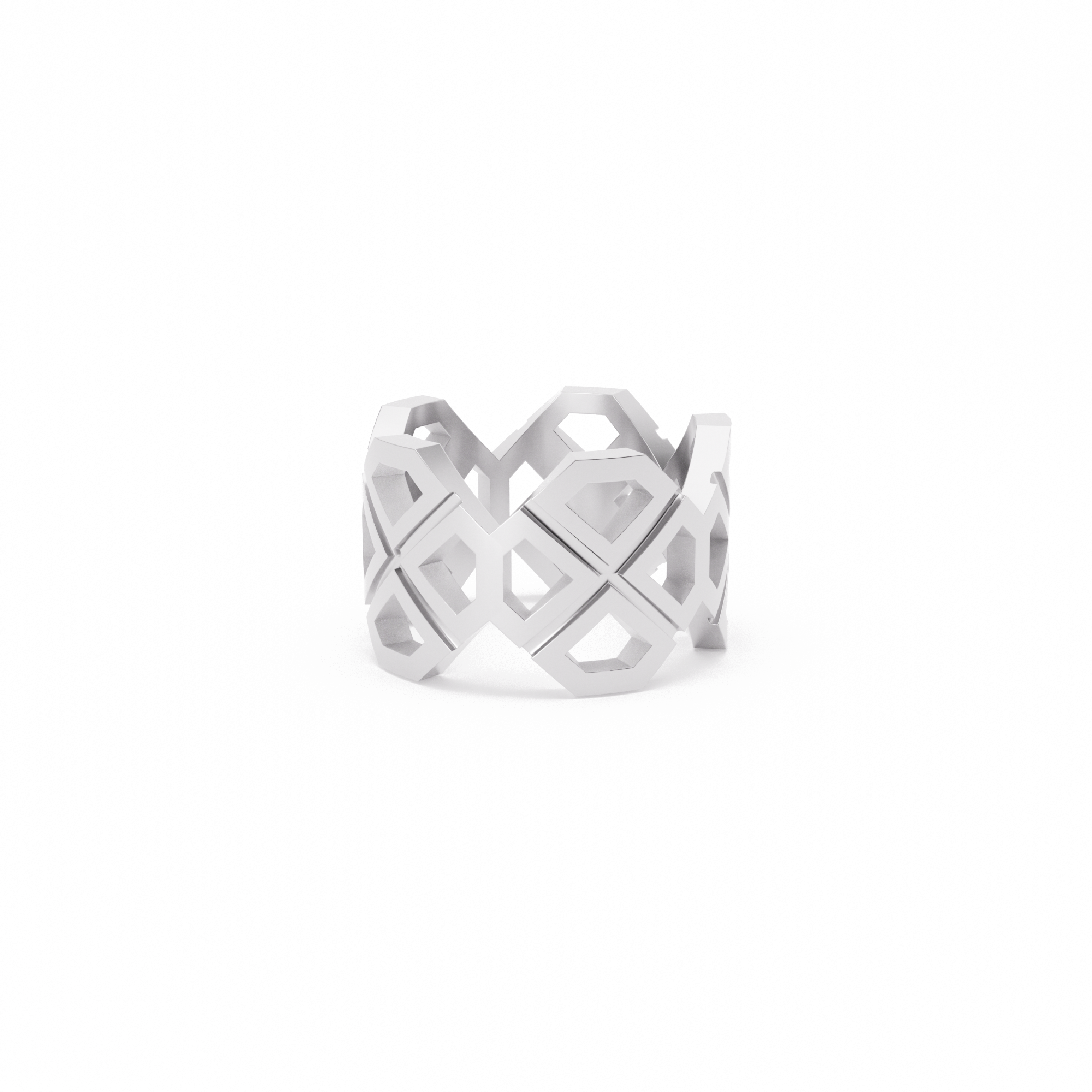 GG Signature Ring Silver