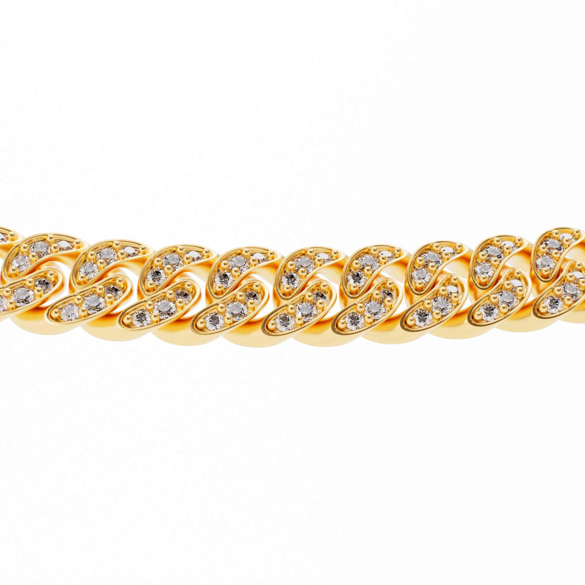 Diamond Cuban Chain (Large)