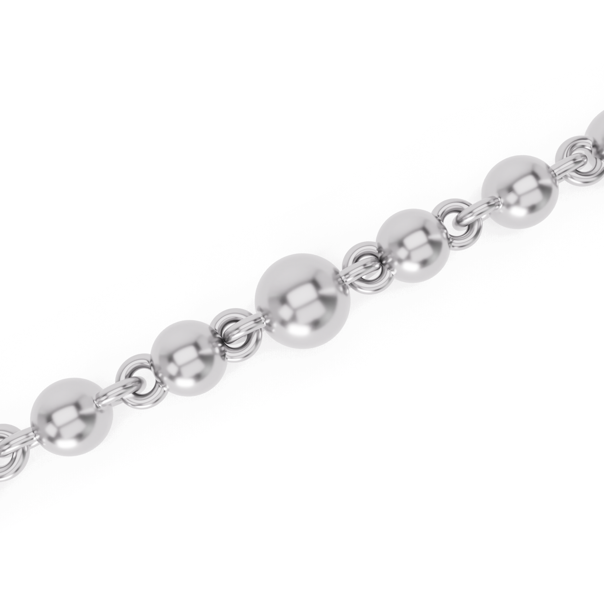 Silver Ball Chain