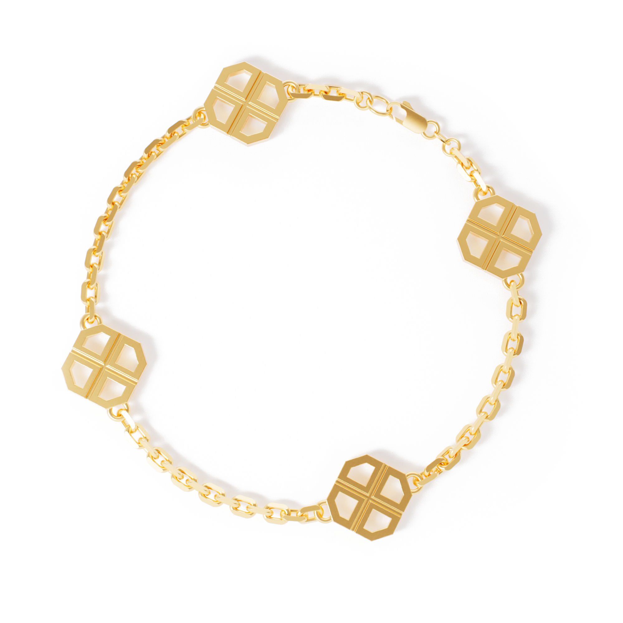 Gold GG Signature Bracelet