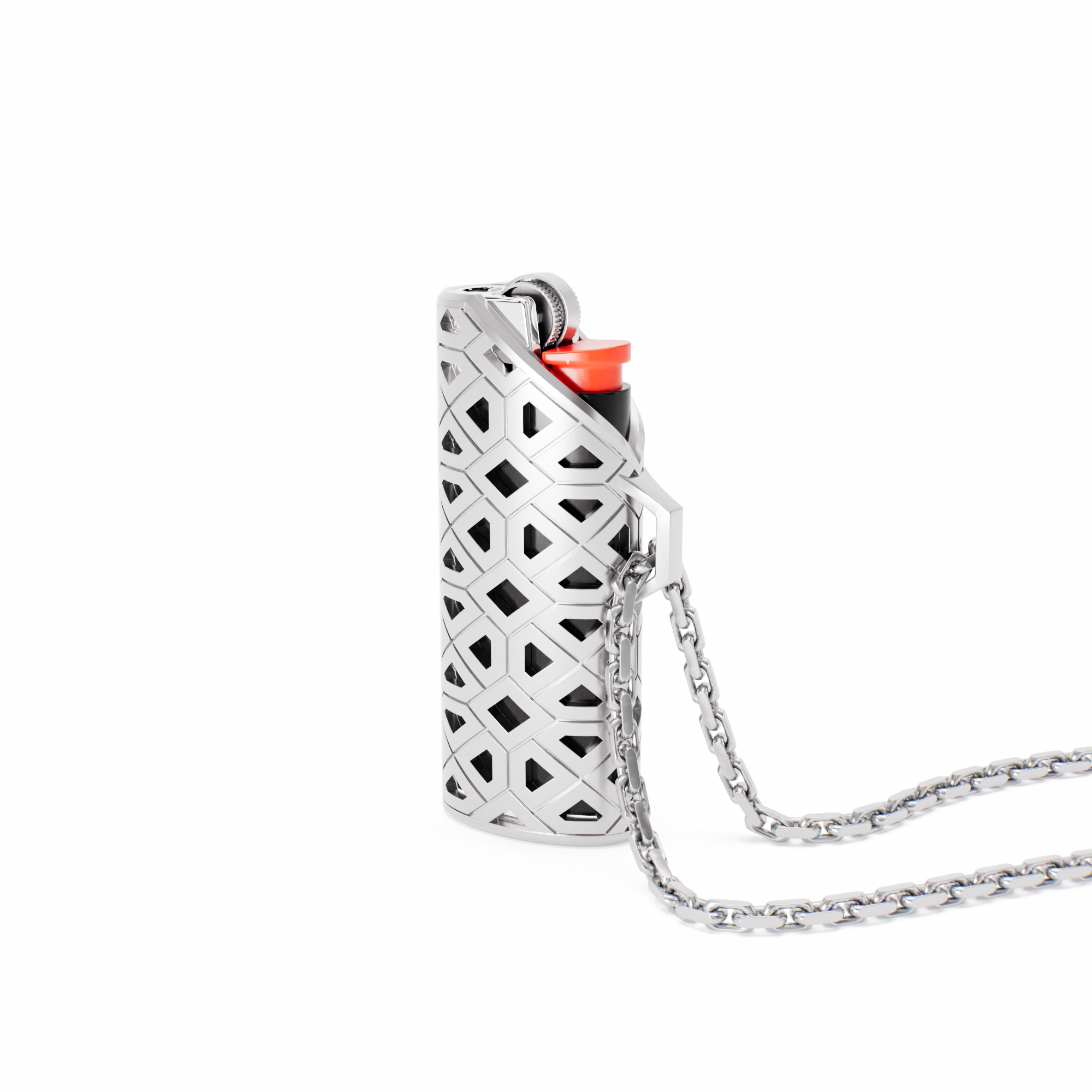 Silver GG Lighter