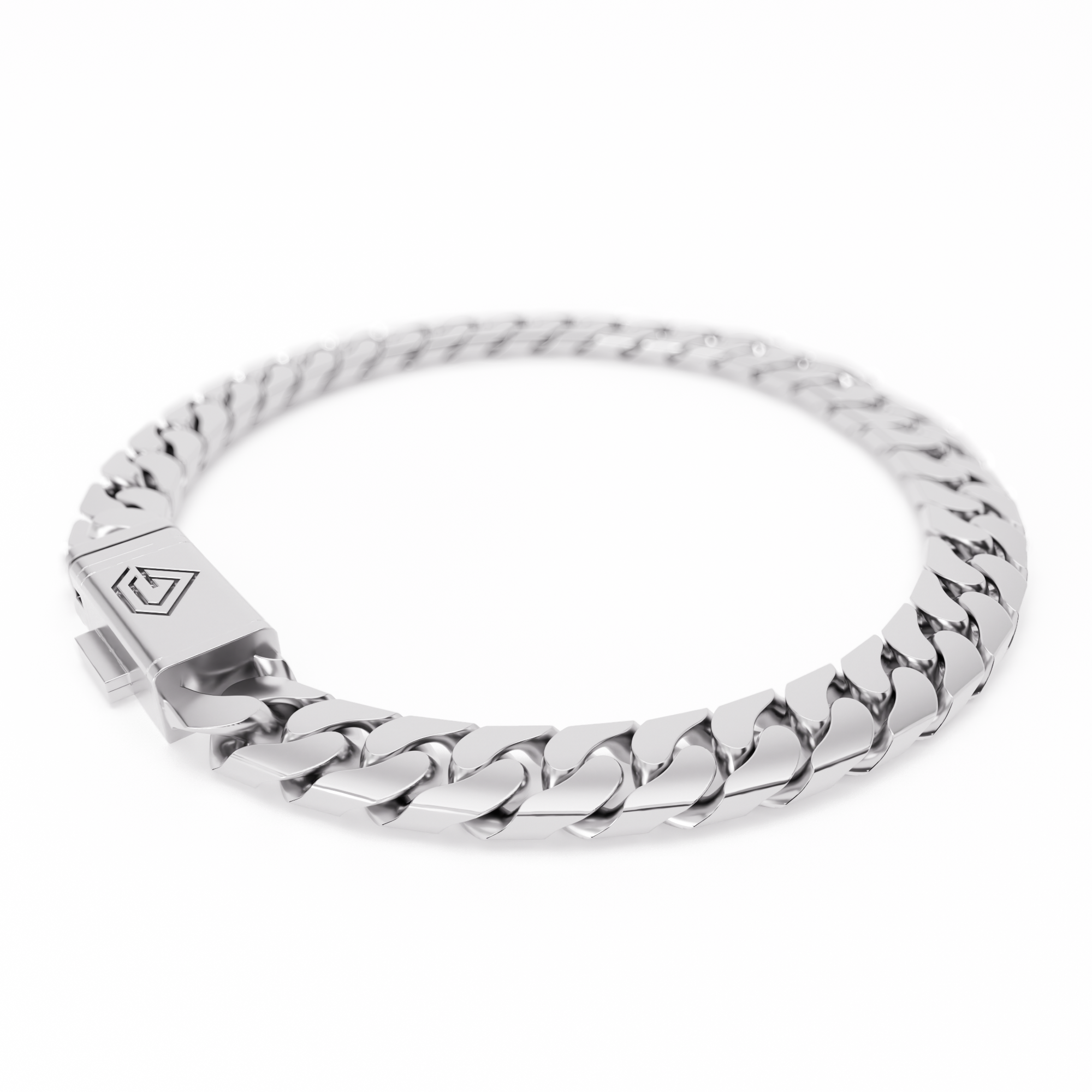 Silver Cuban Bracelet (large)