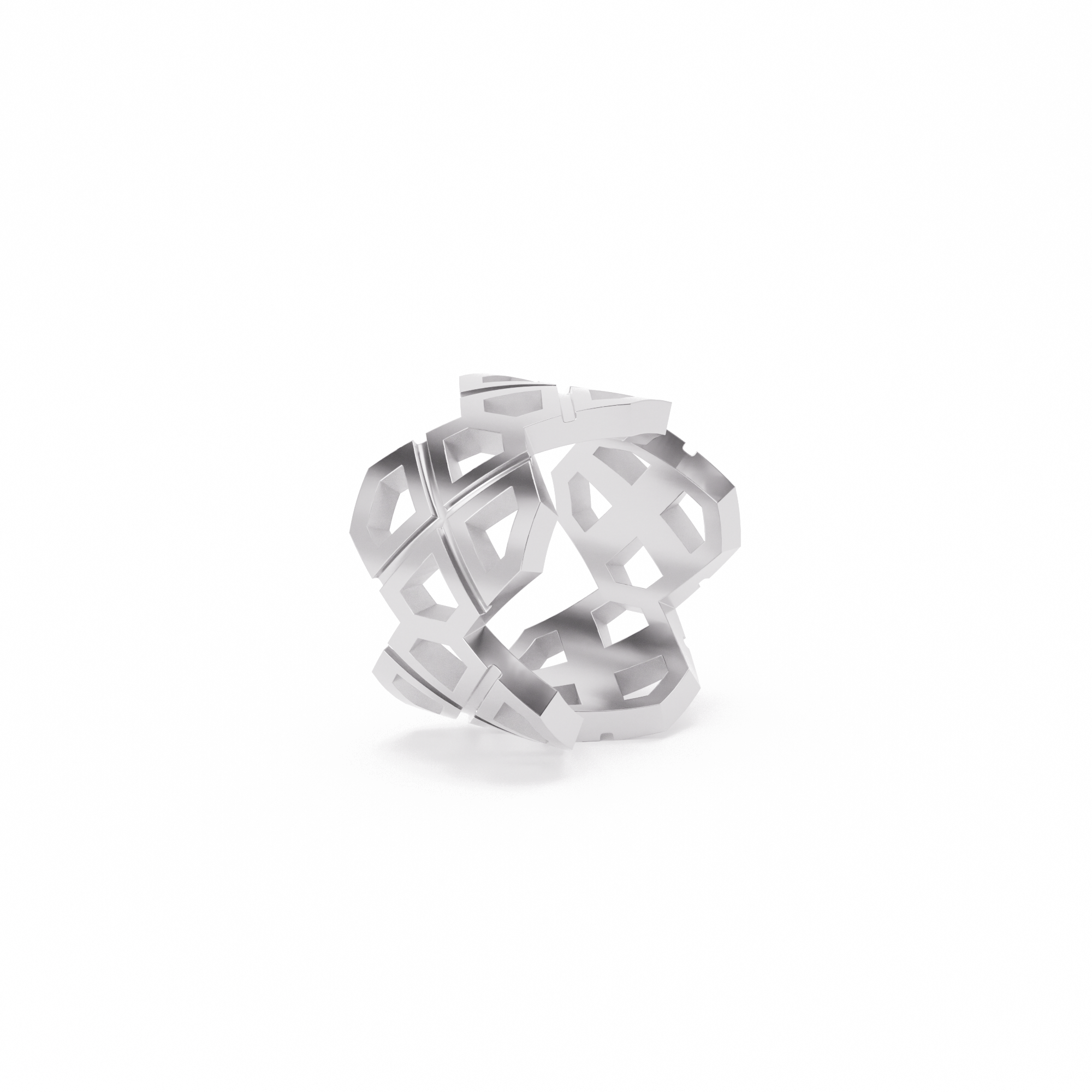 GG Signature Ring Silver