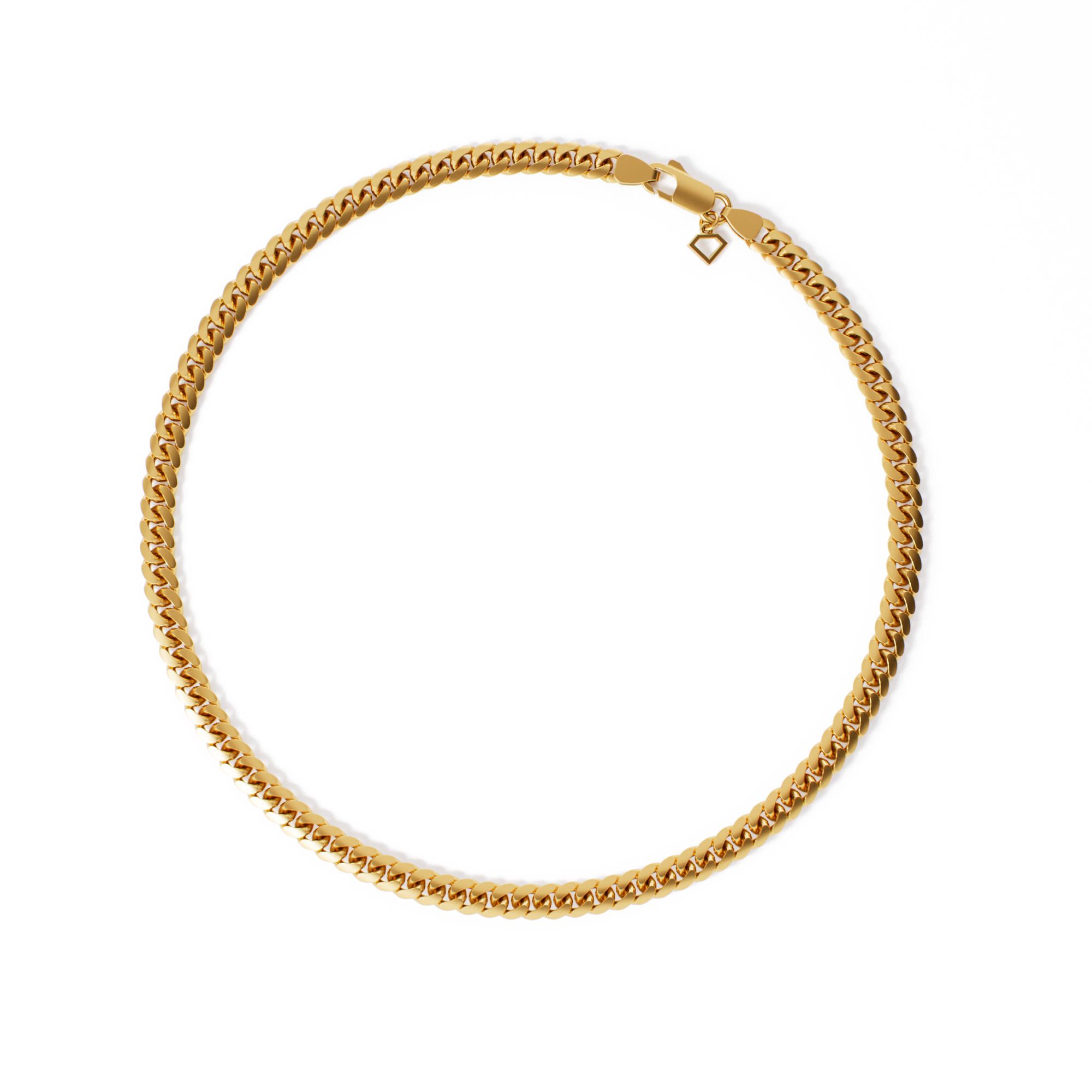 Gold Cuban Bracelet (medium)