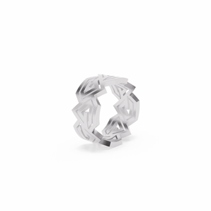 GG Logo Ring Silver