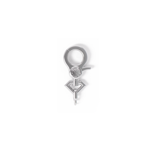 GG Key Chain Silver