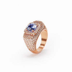Royal "Blue" Diamond Ring